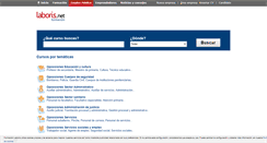 Desktop Screenshot of empleo-publico.laboris.net